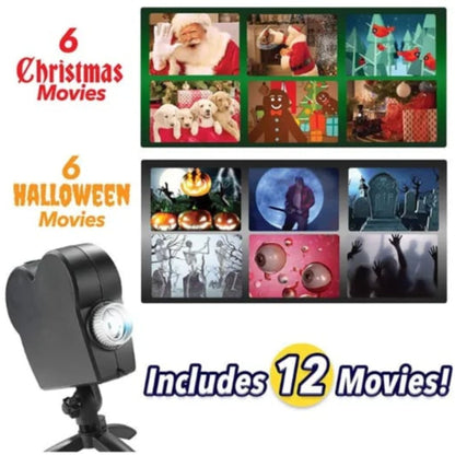 Halloween Christmas Projector