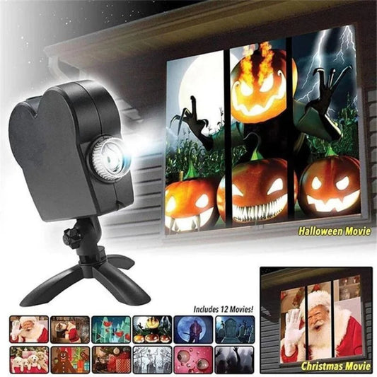 Halloween Christmas Projector